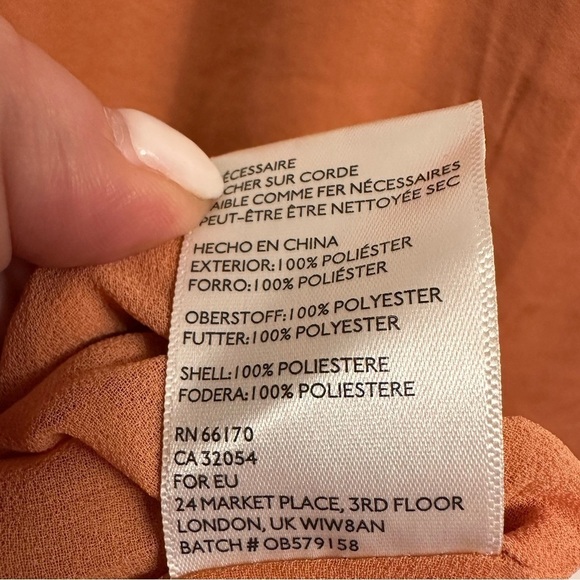 Silence + Noise 90s revival UA Yara maxi slip dress size 2 fairy whimsigoth - Picture 12 of 13